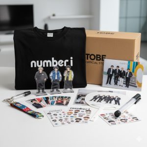 Number_iのCD以外のオフィシャルグッズ（Tシャツ、アクリルスタンド、キーホルダーなど