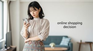 /\<img src="h3\_qoo10.jpg" alt="Qoo10での購入を迷っているミニスカ姿の女性"\>